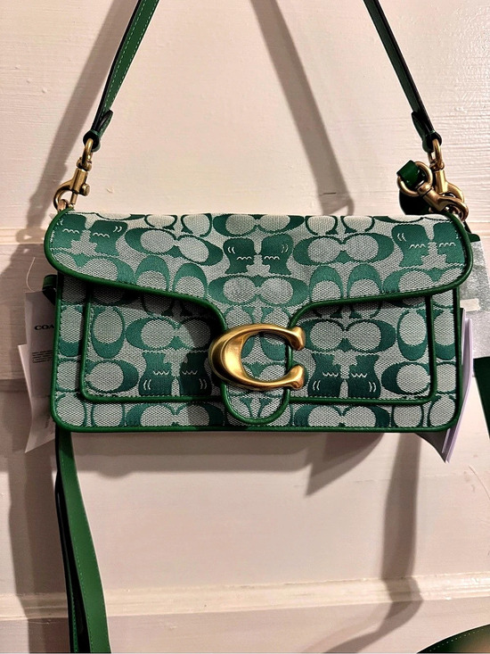 Coach Handbags - Coach x Brain Dead Green Tabby NWT